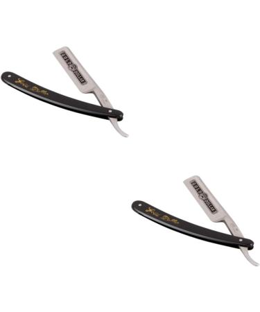 Frcolor 2-Piece 66 Razor Blade Set - Premium Men's & Women's Straight Razors for Smooth Shaving | Steel Craftsmanship | Ideal for Nail Stalls & Grooming - Buy Online on GoSupps.com