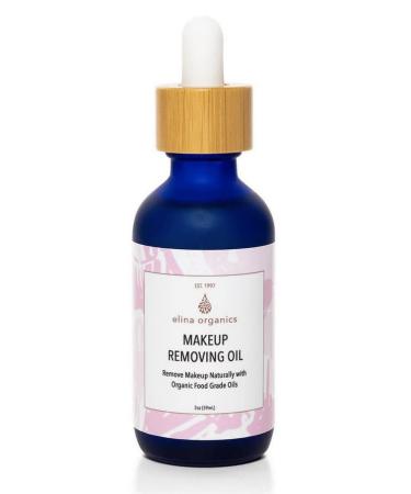 Makeup Removing & Cleansing Oil 2oz remove eye makeup oil cleanser cold pressed oil organic skincare all natural product Sunflower Oil Jojoba Oil Castor Oil Walnut Oil