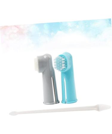 NOLITOY 4 Set Toothbrush for Teeth Cleaning Tools Tootbrush Toothbrush for Dog Finger Brush Pet Toothpaste - Buy Online on GoSupps.com