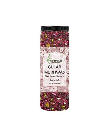 The EDIBLES Gulab Mukhwas 250 gm |Traditional Mouth Freshener Mukhwas Mix_Packing May Vary