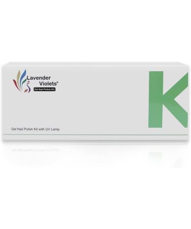 Lavender Violets 19 Pcs Gel Nail Kit with UV Lamp - Spring Jelly Pink Nude Shellac Colors - Base Coat, Matte Top Coat, Nail File, Sticker - Starter Kit (964D Jelly Pink) - Buy Online on GoSupps.com