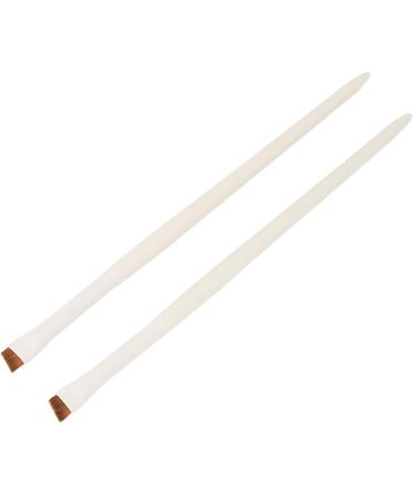 Makeup Eyeliner Brush 2pcs Eyeliner Brush Cosmetic Tool Ultra Thin Precise for Office - Buy Online on GoSupps.com