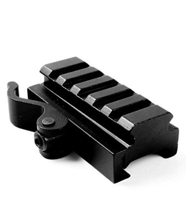 ACEXIER QD Quick Release Adapter 5 Slots for 20mm Picatinny Weaver Rail Base Hunting Gun Accessories - Buy Online on GoSupps.com