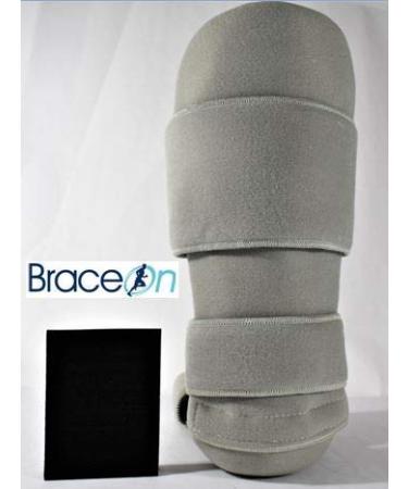 BraceOn 90 Degree Night Splint for Plantar Fasciitis & Achilles Pain Relief - Medium Size - Buy Online on GoSupps.com
