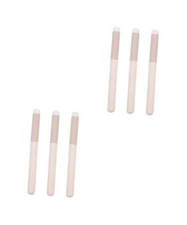 Balacoo 6 Pcs Lipstick Brush Concealer Brush Lip Brush Cosmetics Brush Lipsticks Lip Applicator Lip Brush Ph Lipstick Miss Nylon Wool Multipurpose White Foundation Brush