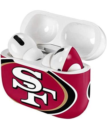 San Francisco 49ers AirPods Pro Decal - Official NFL Skinit Audio Skin - Buy Online on GoSupps.com