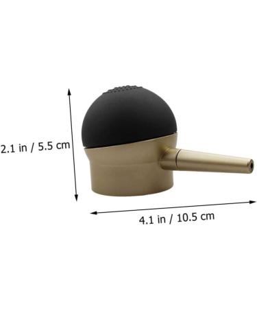 FOMIYES Reissue Nozzle Hair Styling Tools Hair Fiber Applicator Beard Fiber Spray Hair Building Spray Pump Fiber Sprayer Hair Building Sprayer Hair Thickening Tools Supplies Nozzles Golden - Buy Online on GoSupps.com