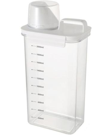 Gbtdoface Washing Powder Storage Laundry Powder Storage Airtight Detergent Dispenser Multi-Purpose Washing Powder Dispenser Washing(2300ML) - Buy Online on GoSupps.com