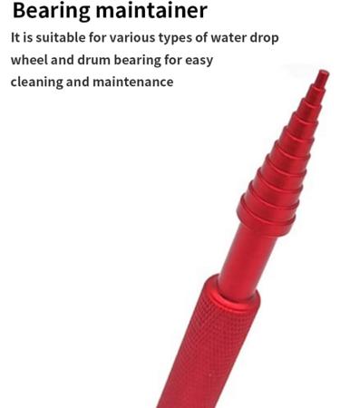 Giyofom Fishing Reel Repair Tool Kit Ball Bearing Removal Tools for Easy Reel Maintenance Red - Buy Online on GoSupps.com