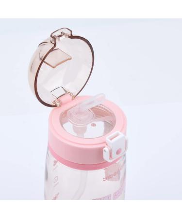 Unicorn Water Bottle for Girls - 400ML Pink Cup with Straw and Safety Lock | Perfect for School, Indoor and Outdoor Use | Ideal for Unicorn Lovers - Buy Online on GoSupps.com