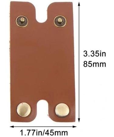 Shaver Head Protector Cover | Portable Leather Cutter Head Safety Cover for Travel - Brown - Buy Online on GoSupps.com