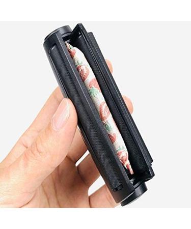 Hicello Black Manual Tobacco Roller Maker for 110mm/4.33inch Rolling Papers Plastic Tobacco Injector Machines - Buy Online on GoSupps.com