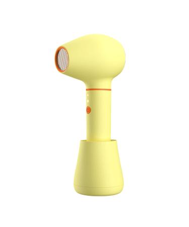 Mini Cordless Hair Dryer 3 Modes Hot/Cold Wind Wireless Hairdryer Battery Powered Travel Blow Dryer w/Charging Base for Women/s/Kids