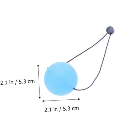 Buy Hapinary Handmilling Ball - Strengthen Hand & Wrist | 5.3cm Blue Fingerboard Fitness Toy - Buy Online on GoSupps.com