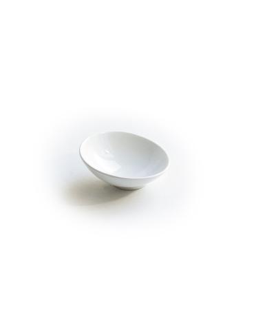 DOM shaving pot made of porcelain - slanted 10 cm