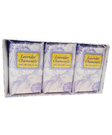 Greenwich Bay - Botanical Shea Butter Bar Gift Set - Lavender Chamomile