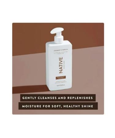 Buy Native Moisturizing Shampoo - Coconut & Vanilla | Sulfate & Paraben Free | 16.5 oz - Best for Hydrating Hair Globally - Buy Online on GoSupps.com