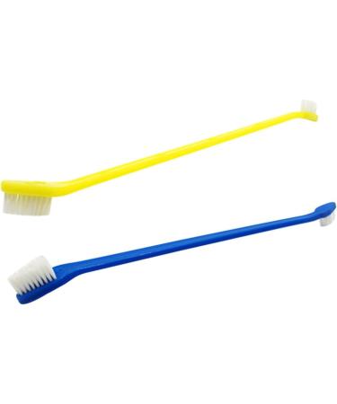 Mipcase Pet Toothbrush 2pcs Cat Toothbrushes Dog Toothbrush Pet Dental Care Pet Toothpaste Dog Teeth Pet Supplies Cats and Dogs The Cat Puppy Toothpaste - Buy Online on GoSupps.com