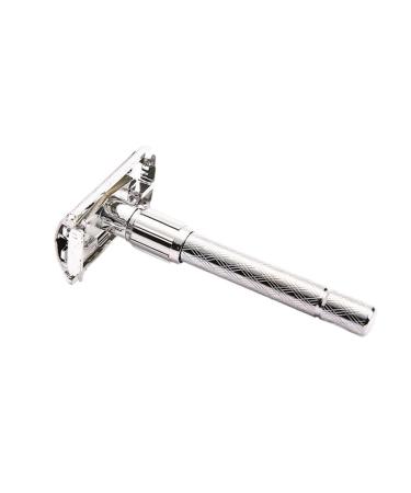 Milageto Double Edge Safety Shaving with Long Handle Classic for