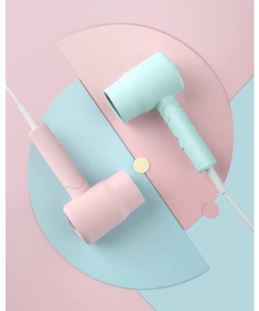 Travel Hair Dryer 800W Cute Small Portable Folding Hair Dryer 3 Temperatures and 2 Wind Speeds Overheat Protection - Buy Online on GoSupps.com