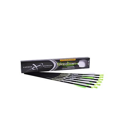 Carbon Express PileDriver Fletched Carbon Crossbolt with 4-Inch Vanes, 6-Pack 20-Inch