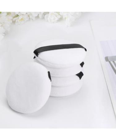Beaupretty 20pcs Setting Puffs - Round Loose Makeup Puff with Ribbon Triangle Blending Sponge for Flawless Face | Comfortable White Cosmetic Puff for Women - Buy Online on GoSupps.com