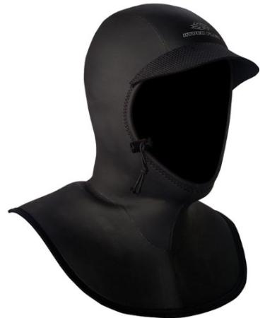 Hyperflex Wetsuits Men's Hood 5/3mm Bibbed Hood Medium Black