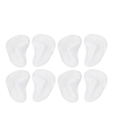 Transparent Silicone Foot Arch Support Insole Foot Care Cushion Correction Gel Orthopedic Pad