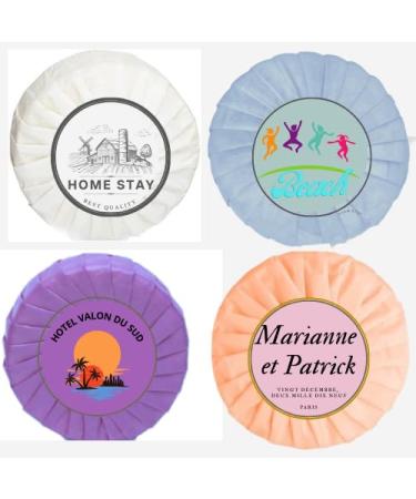 Hotel soap 25 units + Shampoo 25 units, Welcome product set, Total 50 Items