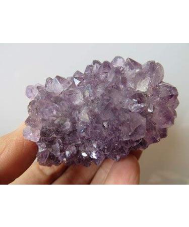 Uruguay Natural Amethyst Flower Quartz Crystal GEODE Cluster 144g JZIGTDEM