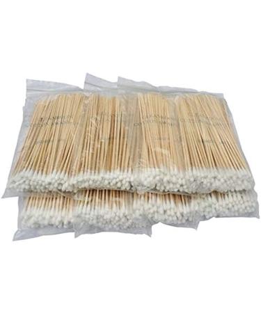 Buy Cotton Lace Swab Buds - Pack of 4 (400 PCs) | Wooden Handle Cosmetic & Cleaning Tool for Makeup Removal & Wound Care - Buy Online on GoSupps.com