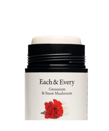 Natural Aluminum-Free Deodorant for Sensitive Skin - Geranium & Snow Mushroom, 2.5 Oz - Buy Online on GoSupps.com