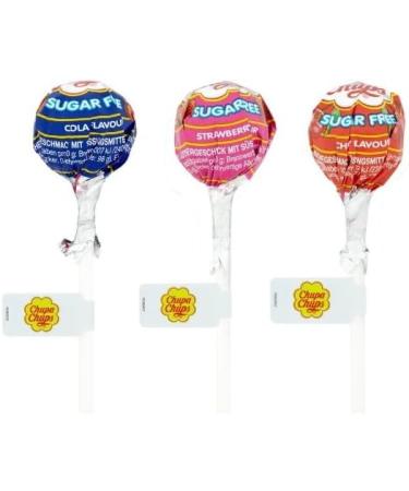 3 x Chupa Chups Sugar Free Lolly 11G Delicious Tasty And Twisty Treat Gift Hamper For Birthday Christmas Sold By Kidzbuzz - Buy Online on GoSupps.com