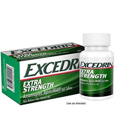 Excedrin Extra Strength Pain Relief Caplets - 24 Count | Headache Relief - Buy Online on GoSupps.com