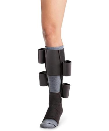 30-40 mmHg Compreflex Below Knee with Boot - Low Stretch XXL Reg Black | SIGVARIS | International Shipping Available - Buy Online on GoSupps.com