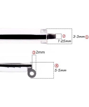 Deebow Glasses Spare Bar - Transparent Plastic Eyewear Legs for Repair | 1 Pair Replacement Parts - Buy Online on GoSupps.com