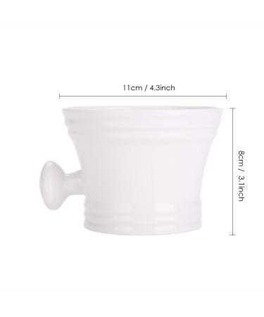 Buy Mumisuto Plastic Shaving Mug & Bowl - Foam Shaving Soap Cream for Men | International Shipping Available - Buy Online on GoSupps.com