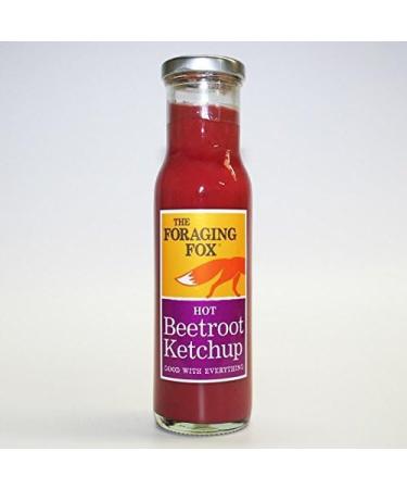  The Foraging Fox The Foraging Fox All Natural Hot Beetroot Ketchup | 1 x 255g - Buy Online on GoSupps.com