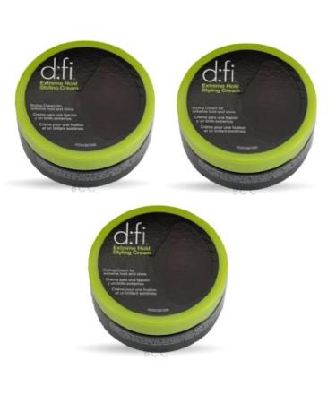 D:Fi Extreme Hold Styling Cream (3 Pack) 2.65 oz.