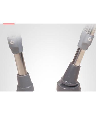 Crutches Underarm Crutches Double Crutches for The Elderly Non-Slip Crutches for The Disabled Young People with Fracture Cane (Color : Silver Size : L) Smooth Sailing - Buy Online on GoSupps.com