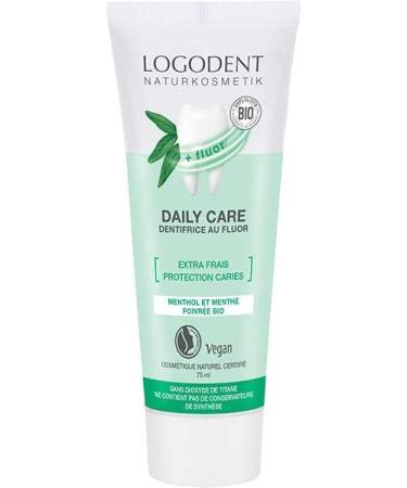 LOGONA - Daily Care Extra Fresh Fluoride Toothpaste 75 ml - Pack of 3 - Buy Online on GoSupps.com