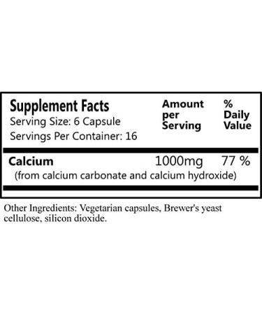 Daily's Cal-II Reams Formula 250 Vegetarian Capsules - Supports Bone Health and Calcium Absorption - Buy Online on GoSupps.com