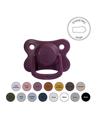 Filibabba Silicone Baby Pacifier Set | 2 Pieces with Box | Danish Design | Matt Colors | 6+ Months - Buy Now! - Buy Online on GoSupps.com