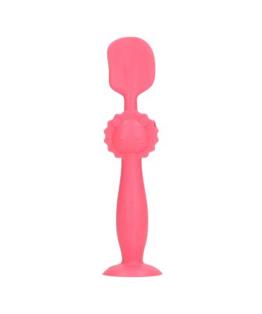 Diaper Cream Spatula  Baby Diaper Cream Brush Suction Cup Base 5.9in Height Gently Apply Silicone for Home Use (Red)