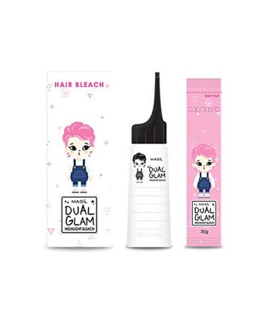 MASIL Dual Glam Self Hair Highlight Bleach Kit 4.2oz