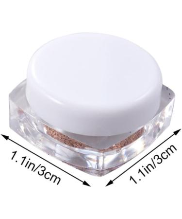 NOLITOY 6 Pcs Eye Shadow Loose Pigment Eyeshadow Glitter Eyeshadow Glitter Powder Highlighter 1 count (Pack of 1) Goldenx3pcs - Buy Online on GoSupps.com