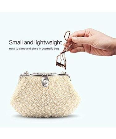 1Pc Galvanized Metal Eyelash Curler with Special Spring Silicone Refill Pad Portable and Useful Eyelash Curler Tool Eyes - Buy Online on GoSupps.com