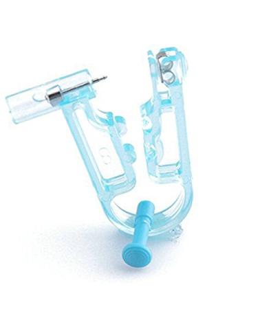 LOOCOO 8Pcs Disposable Ear Piercing Gun Set - Sterile, Painless, Non-infection, Non-inflammation - Blue - Buy Online on GoSupps.com