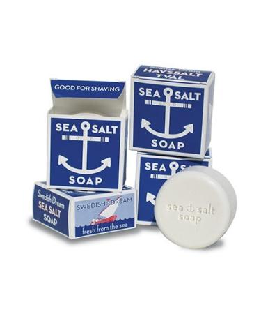 Swedish Dream Sea Salt Invigorating Bath Soap 4.3 Ounce (Pack of 12)