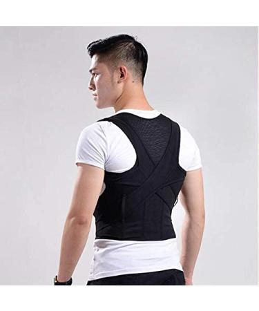 Posture Corrector Back Posture Corrector Invisible Clavicle Support Brace Back Shoulder Neck Pain Relief Periarthritis Children Adult Kyphosis Back Brace (Black 3XL) Better life Black L - Buy Online on GoSupps.com